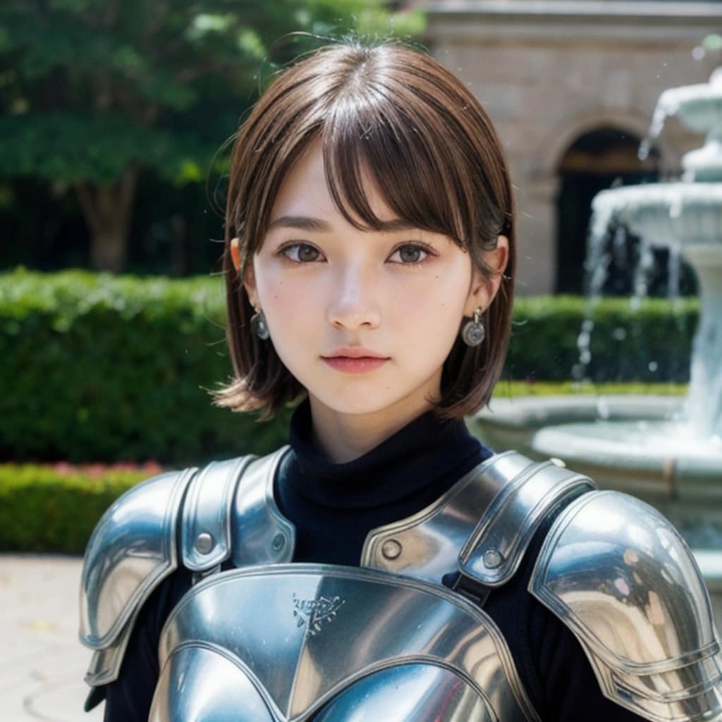 噴水広場のおぱ戦士