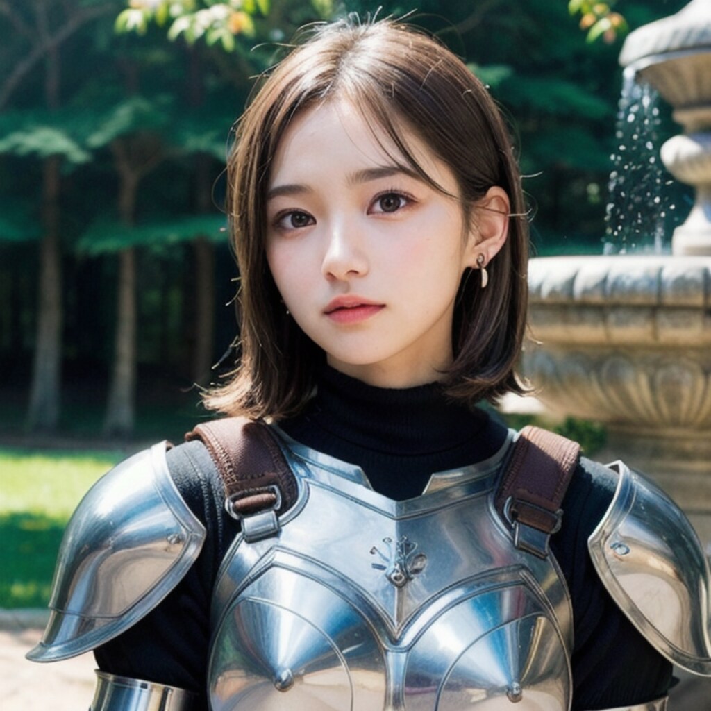 噴水広場のおぱ戦士