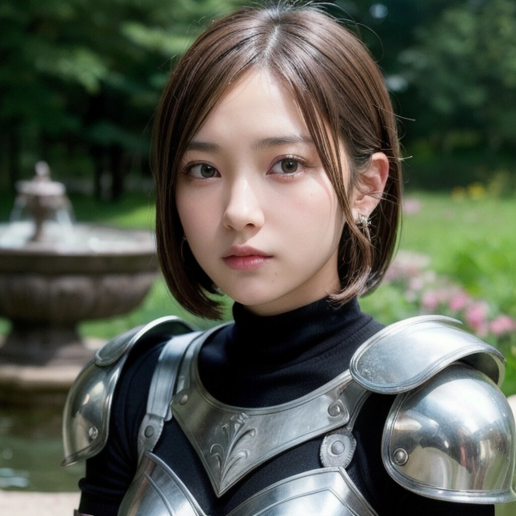 噴水広場のおぱ戦士