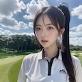 ゴルフ女子 2枚目