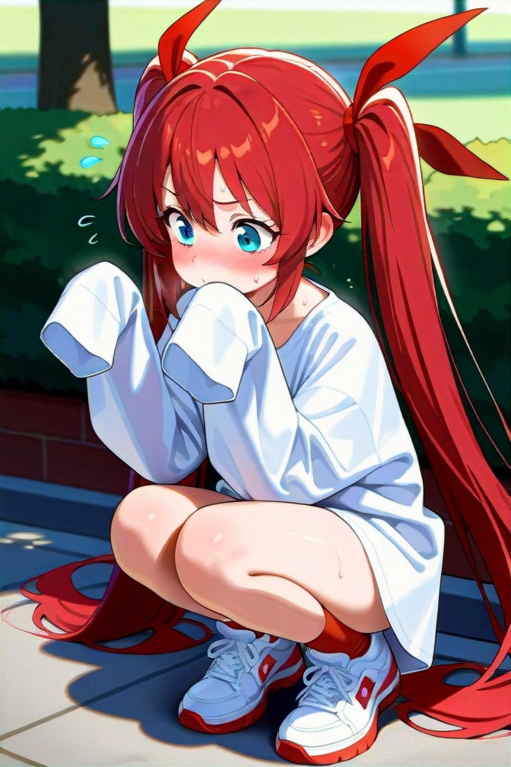 赤髪ちゃんのオーバーサイズ