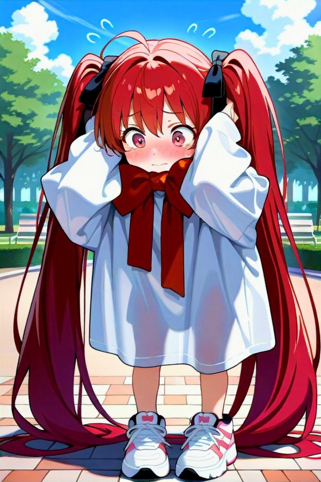 赤髪ちゃんのオーバーサイズ