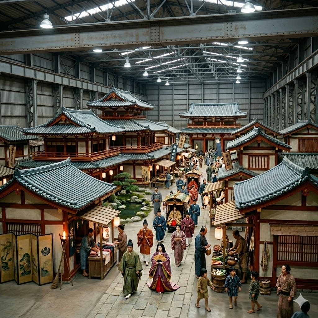 倉庫の中の平安時代