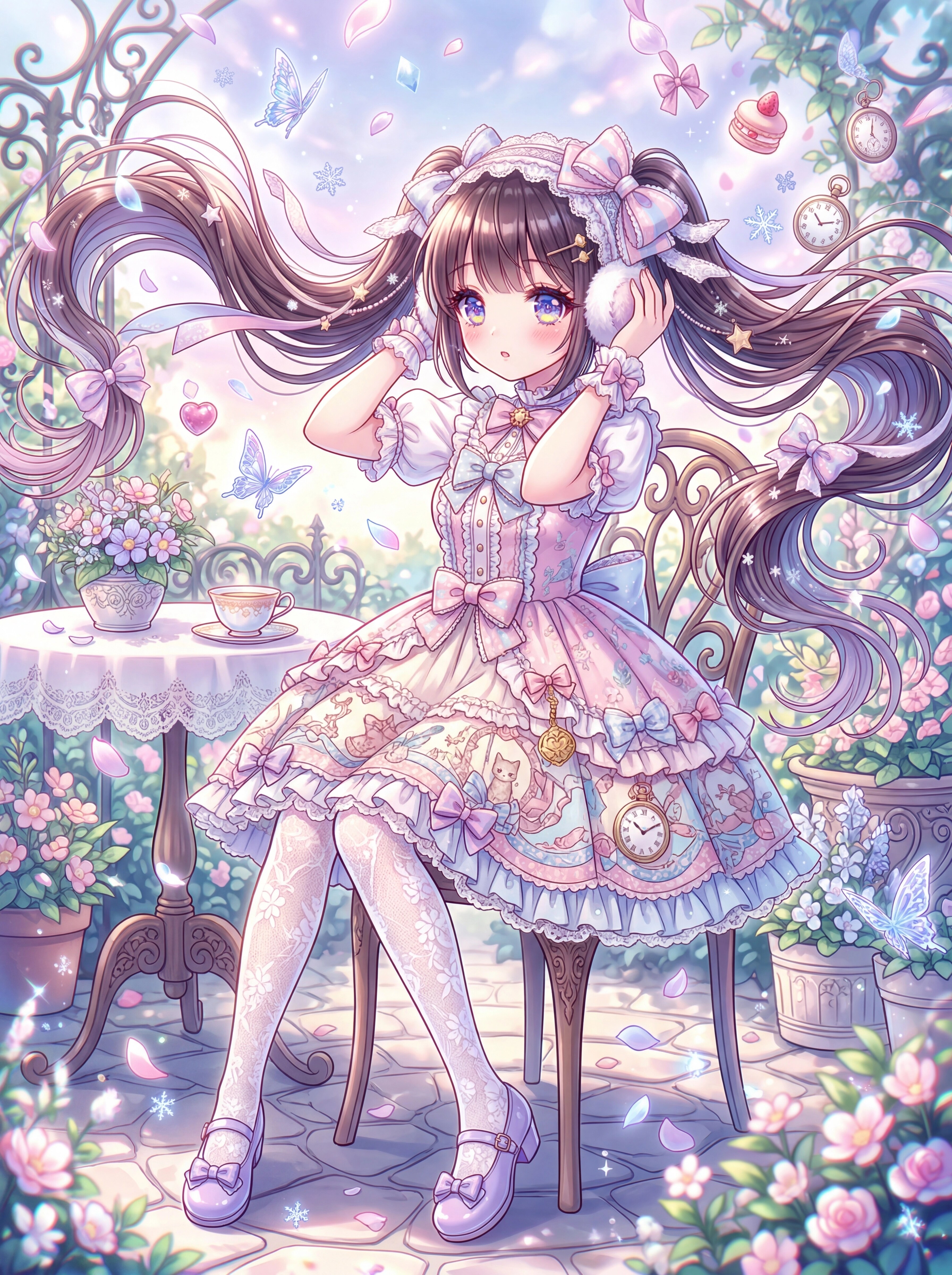 薔薇庭の午後幻想