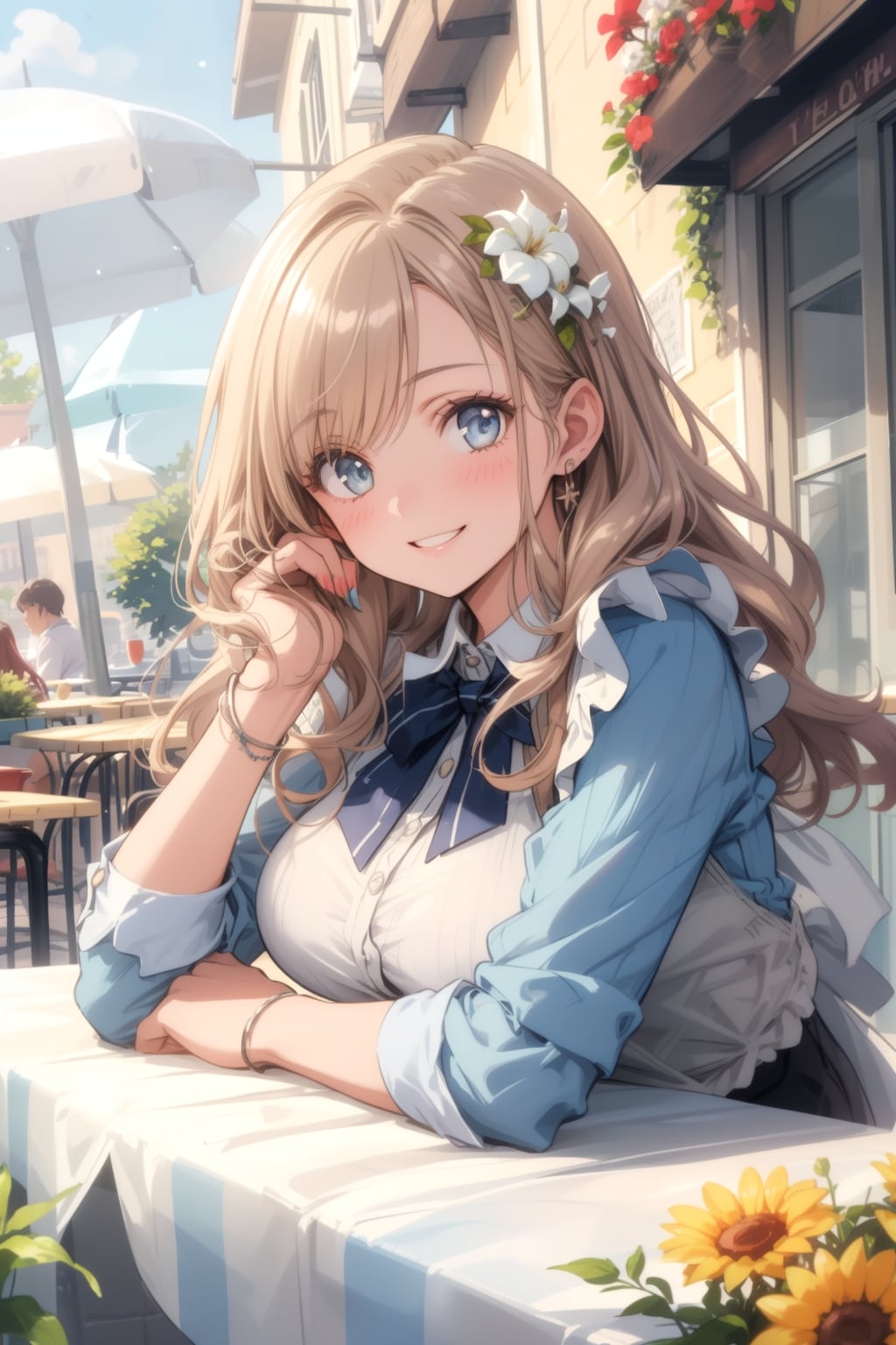 おはよう、いい天気ね