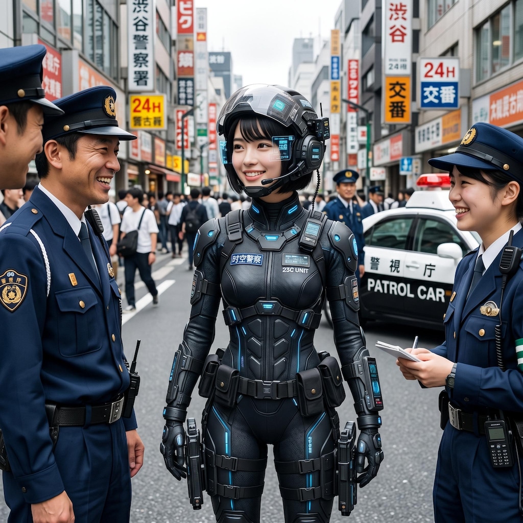 タイムスリップ　未来の警官がやってきた