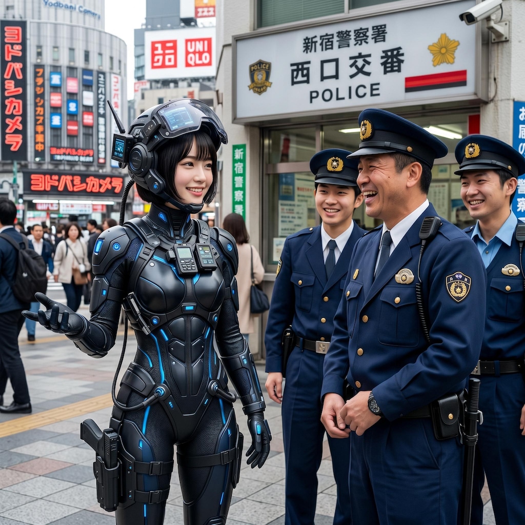 タイムスリップ　未来の警官がやってきた