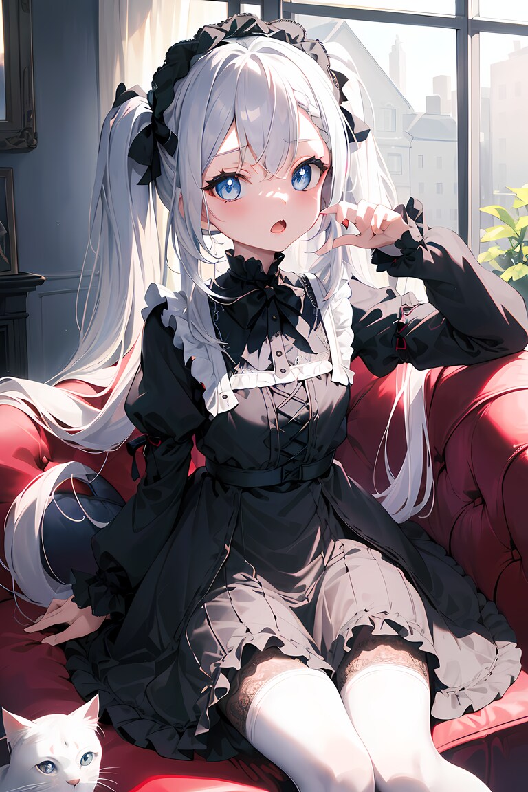 「にゃん~」