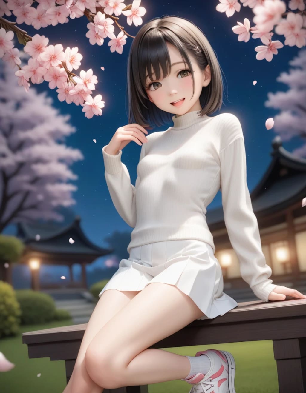 夜桜／貧乳ver  R15