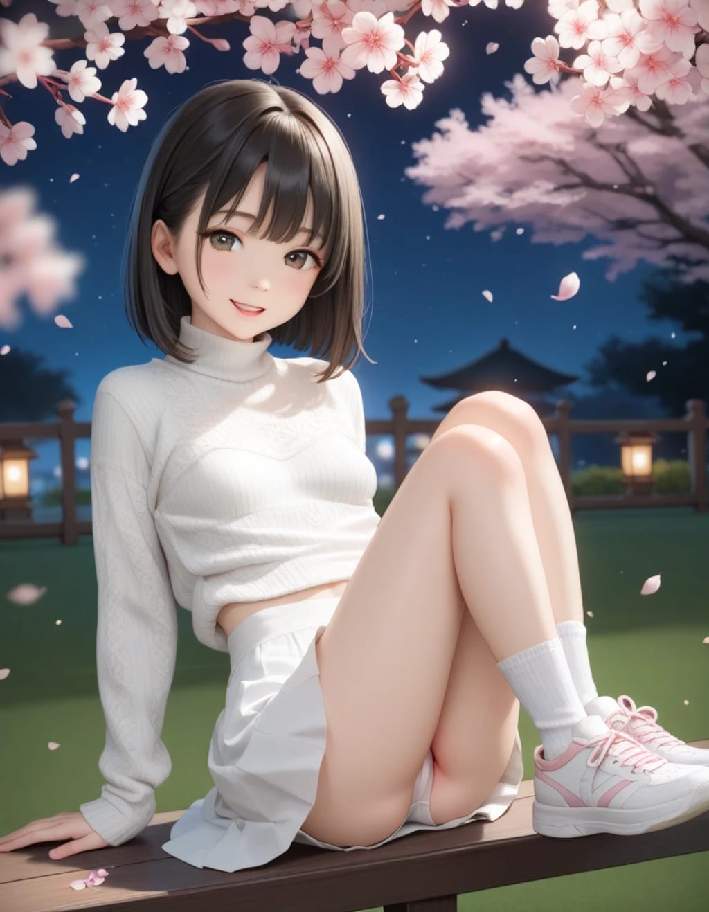 夜桜／貧乳ver  R15