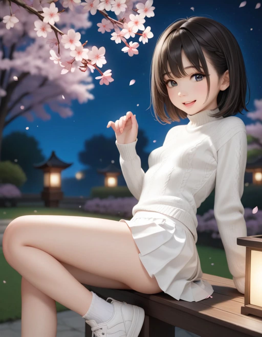 夜桜／貧乳ver  R15