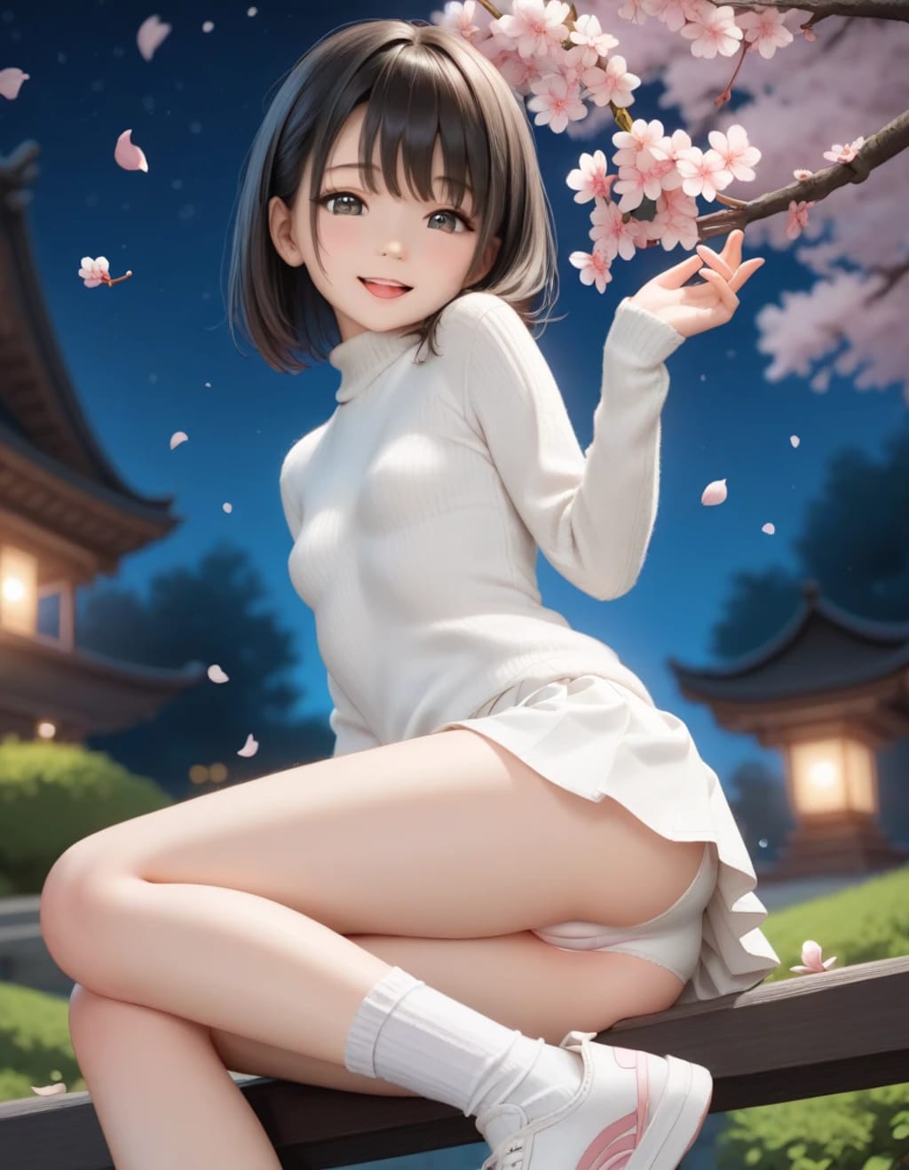 夜桜／貧乳ver  R15
