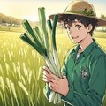 春ネギ 2枚目