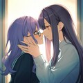光の差し方と横顔 2枚目