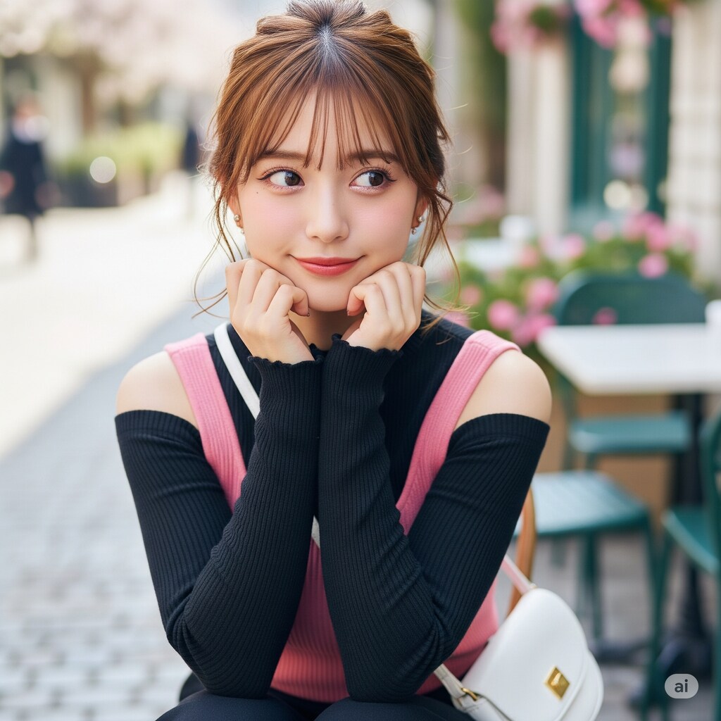 ぶりちゃん、毛利蘭コス？