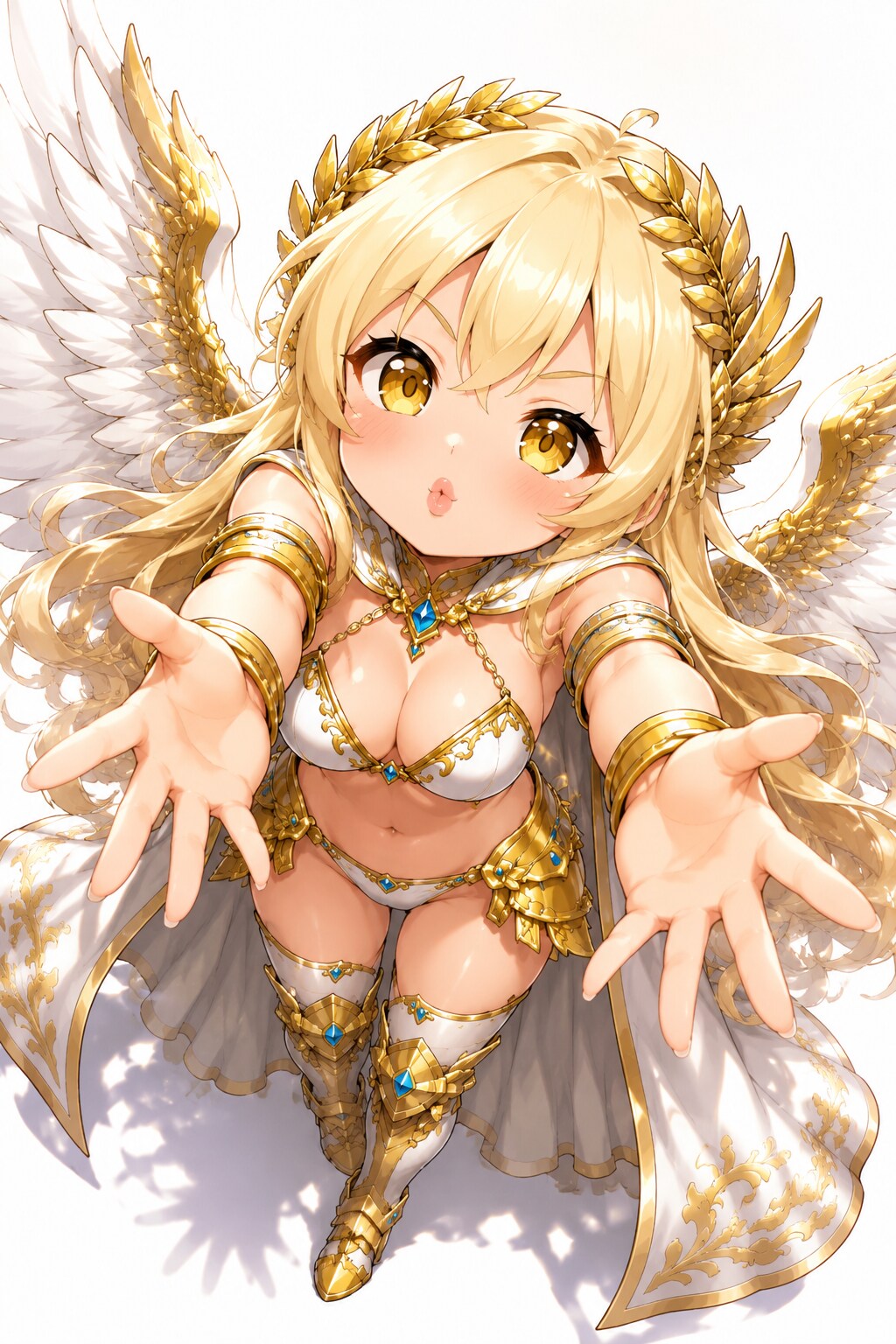 勝利の女神の祝福