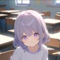 紫髪の小さな女の子 2枚目
