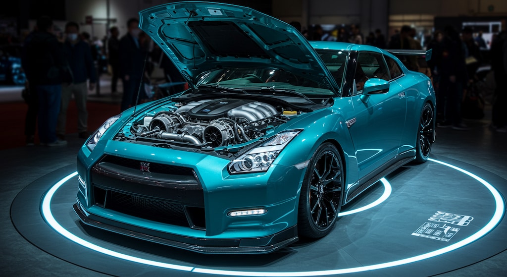 R35GT-R ツインジェットエンジン