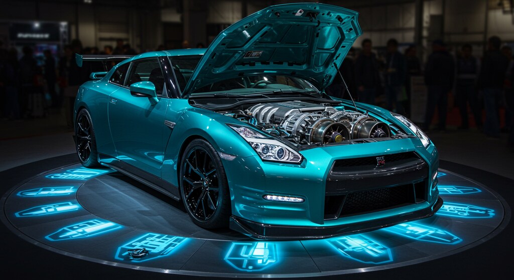 R35GT-R ツインジェットエンジン
