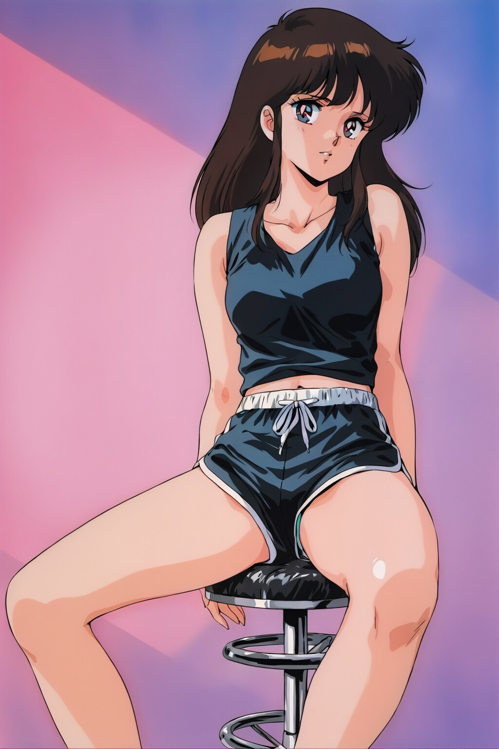 椅子に座る_LILAC