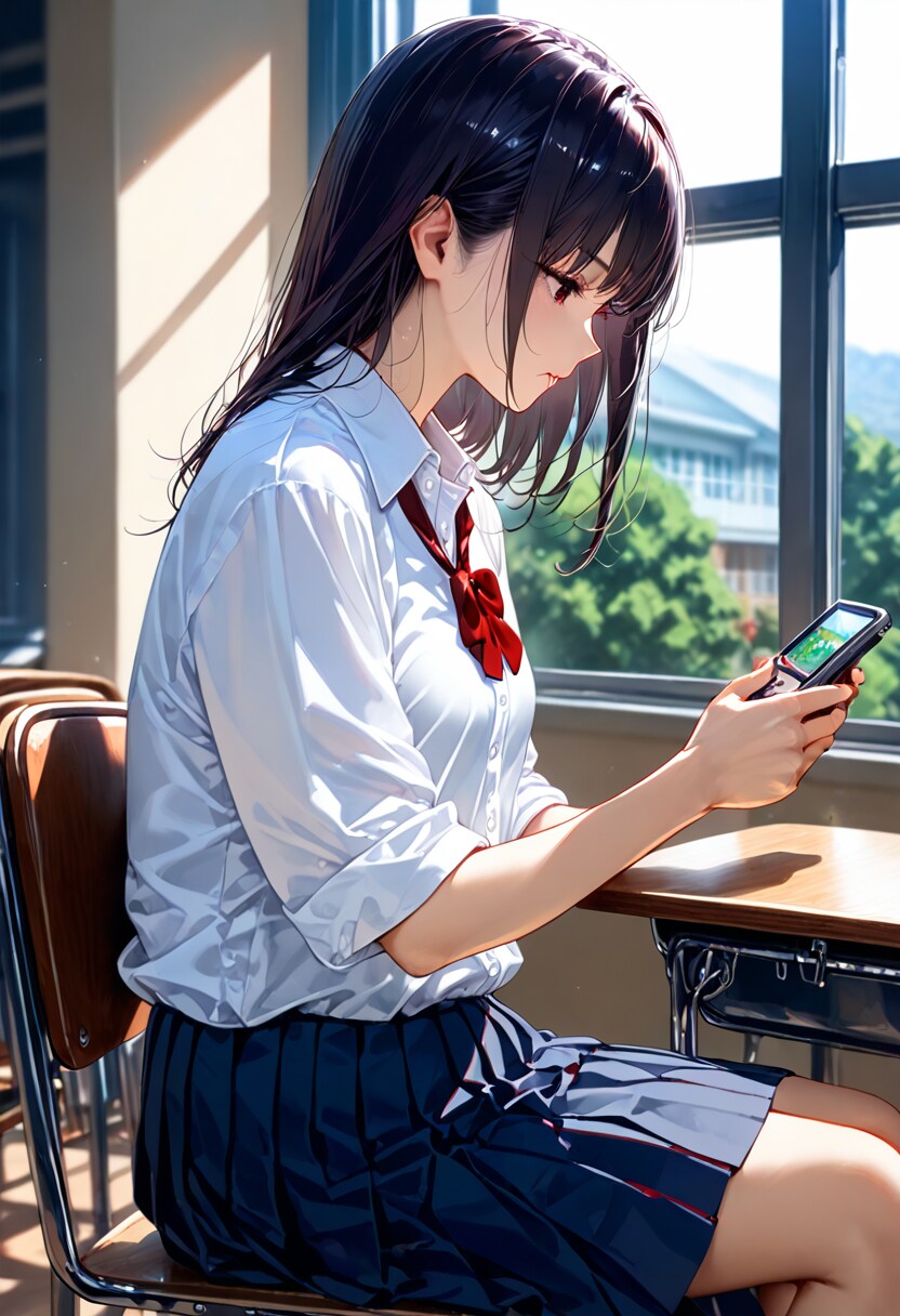 【Today's illustration】青春①「ゲームボーイ」