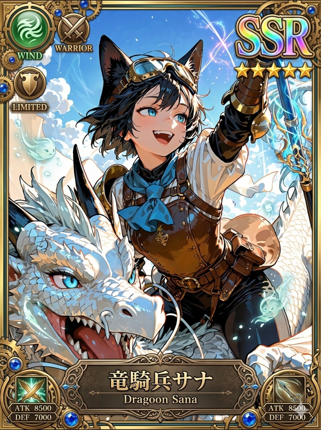 SSR竜騎兵サナ(ファンタジー版)