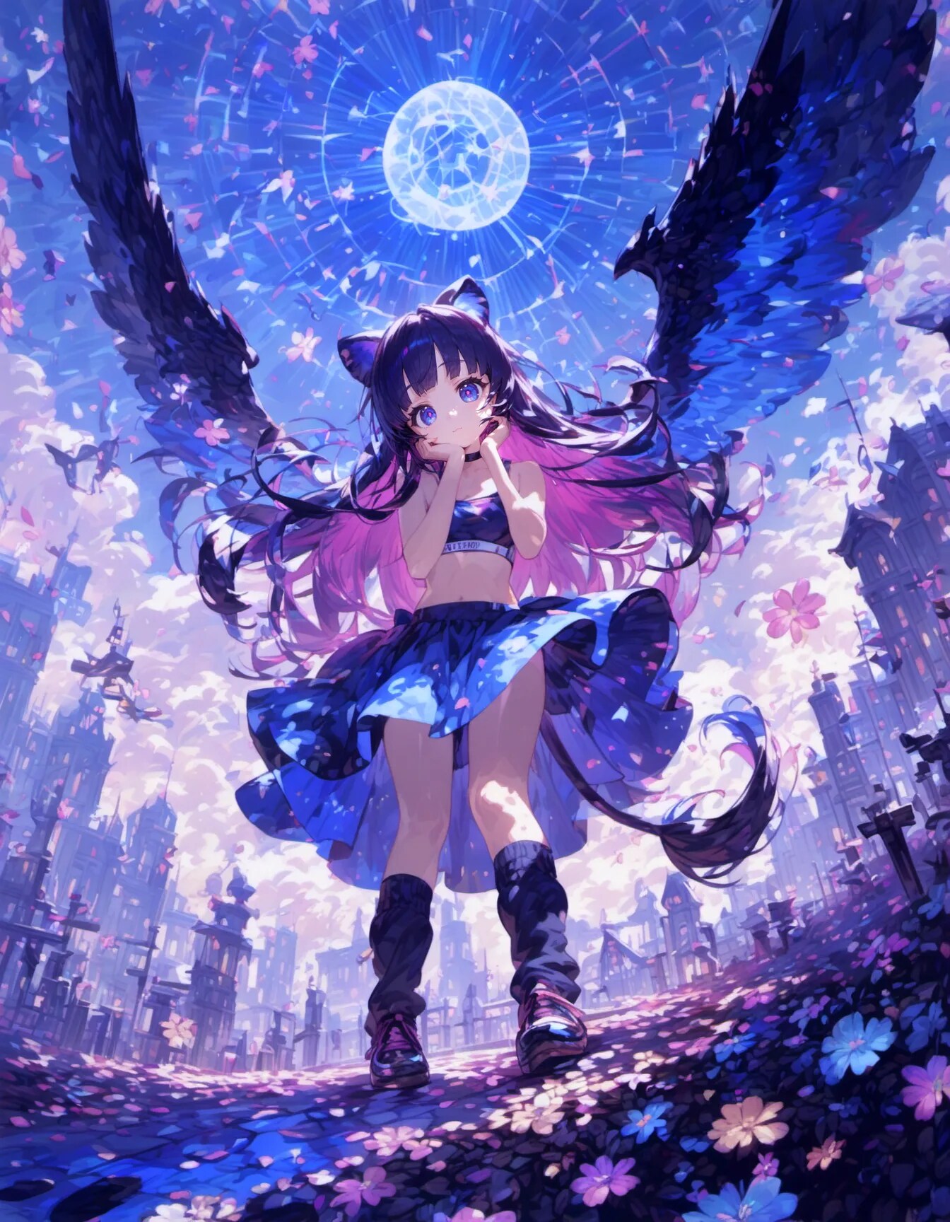 Moonlit Wings of Reverie