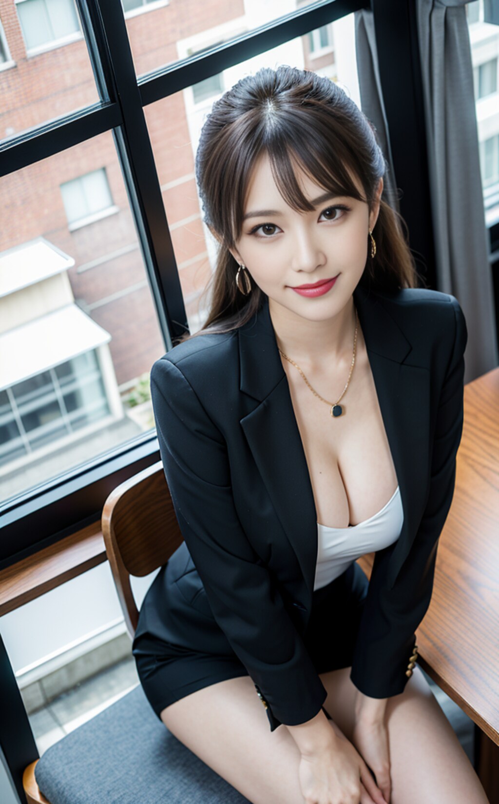 おねえさんの谷間