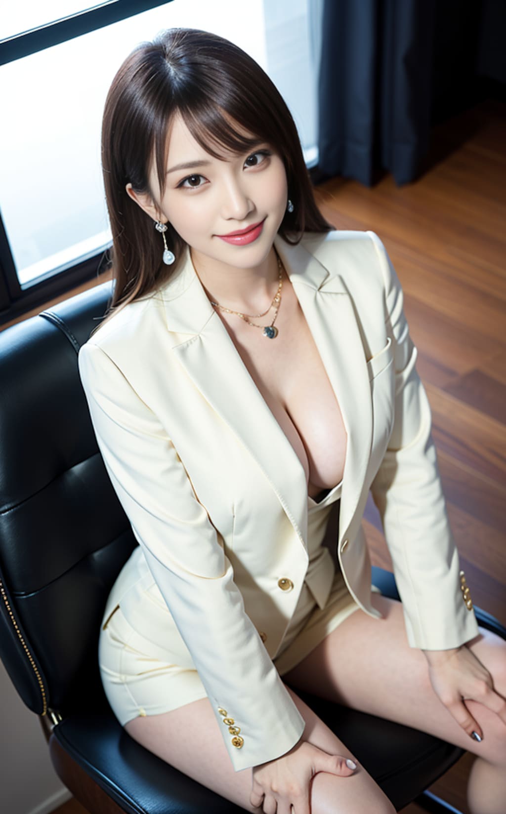 おねえさんの谷間