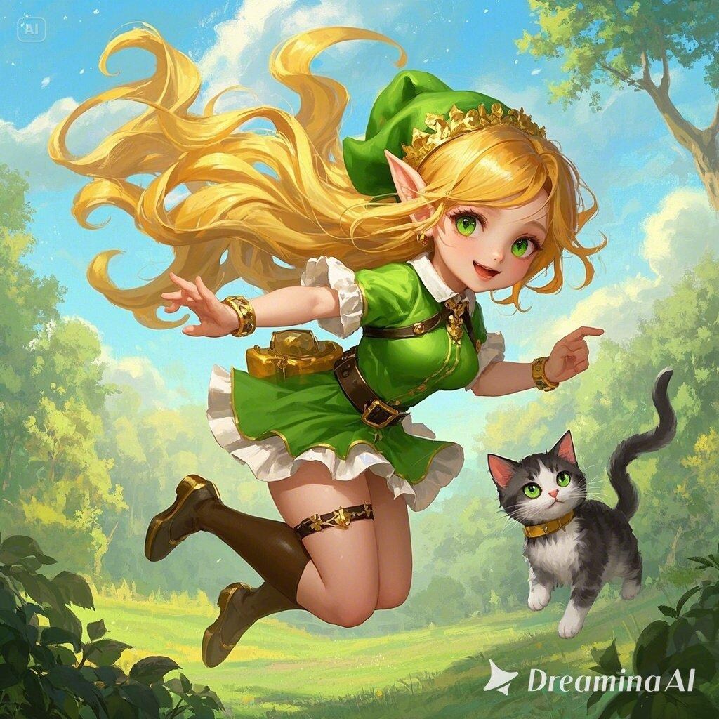 風に舞う春の妖精