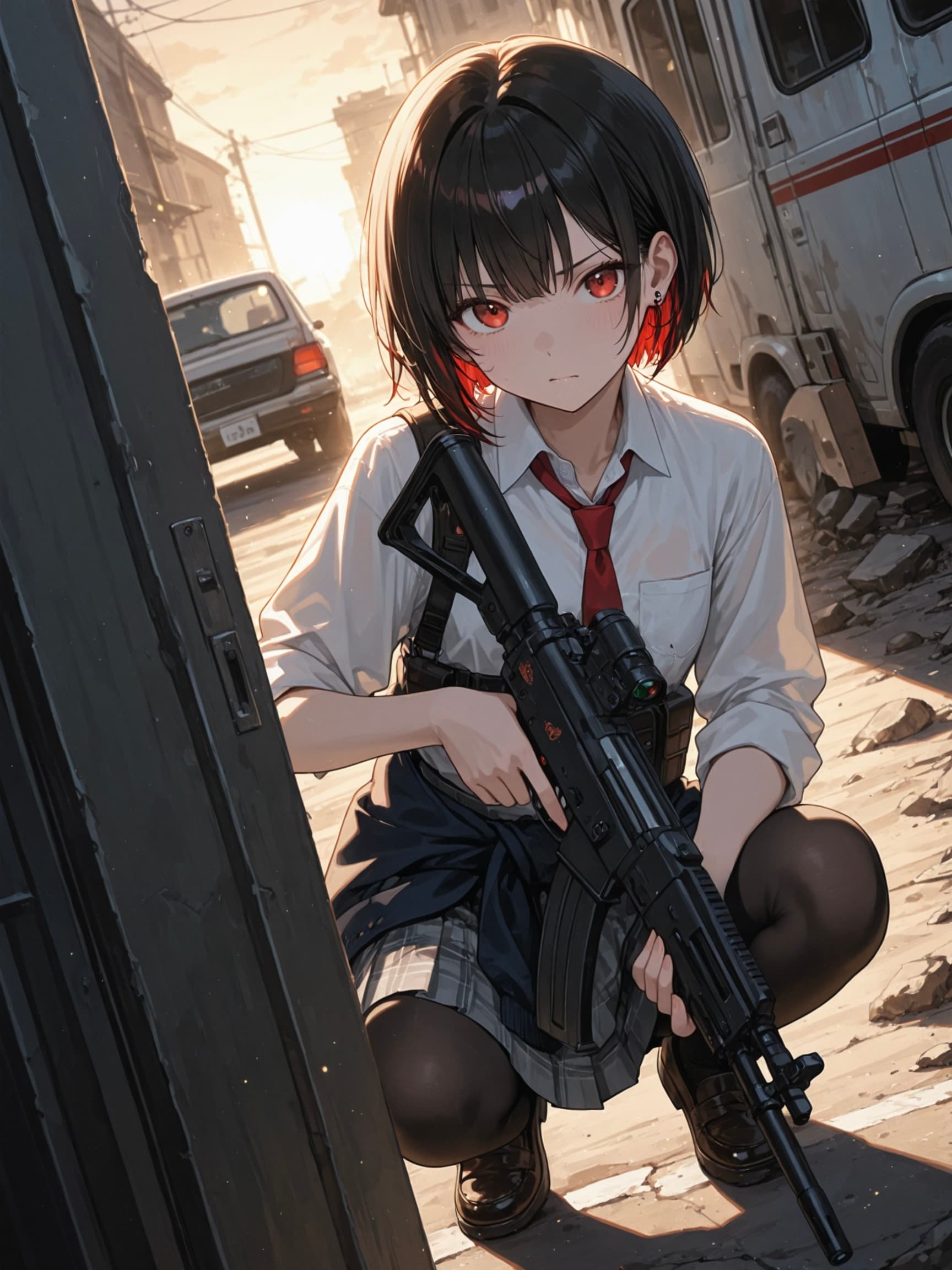 日が暮れる前 | の人気AIイラスト・グラビア