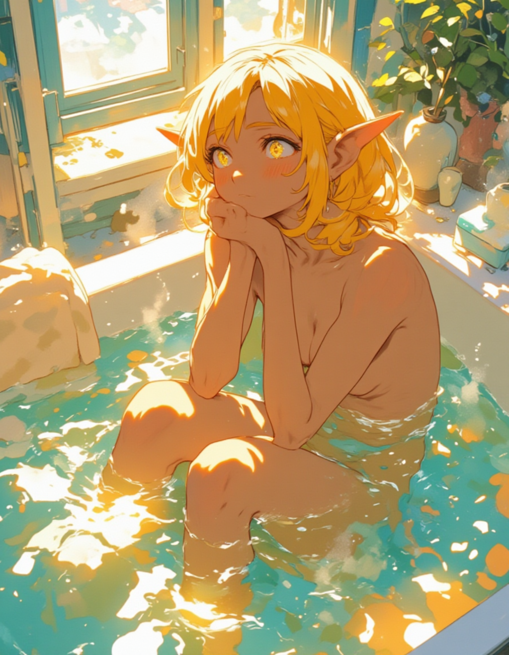 【セナ】セナの静かな朝の思索