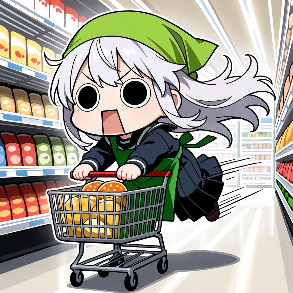 ショッピングカートえらいこっちゃ嬢