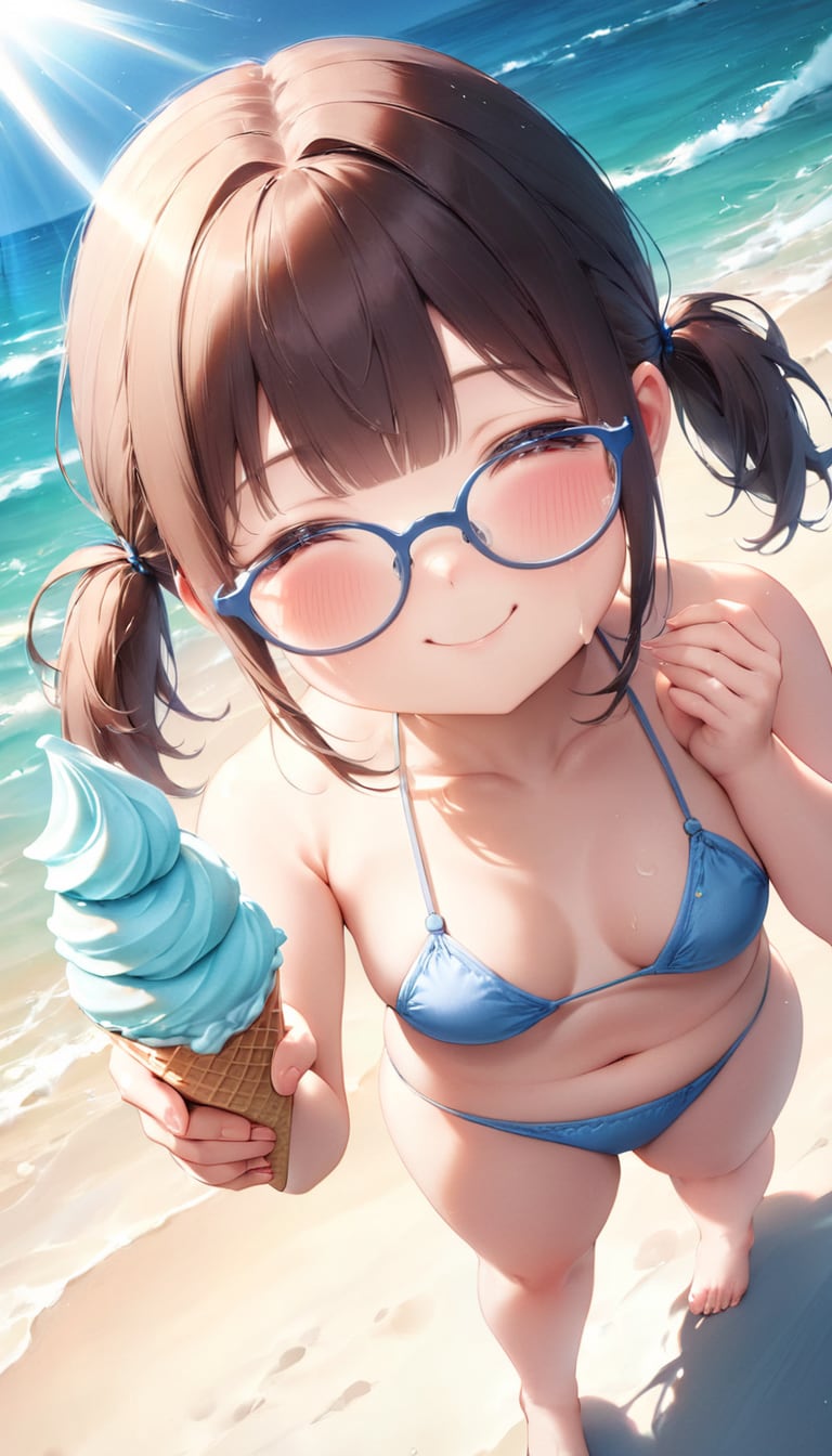 真夏の元気娘