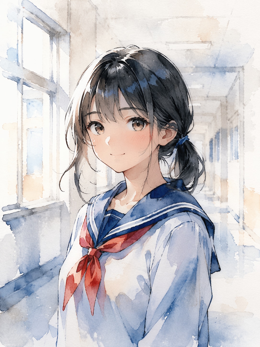 高校の後輩 | の人気AIイラスト・グラビア