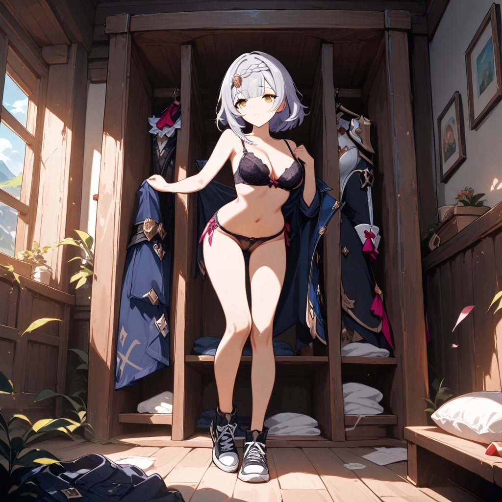 ノエル着替え中