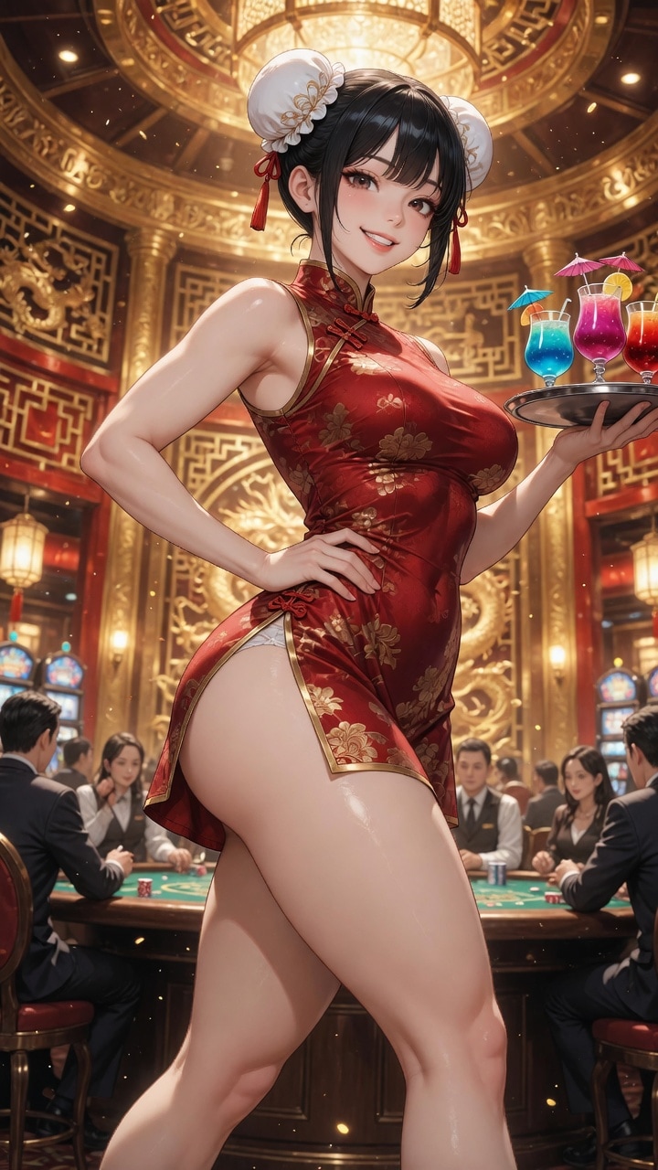 チャイニーズカジノガール