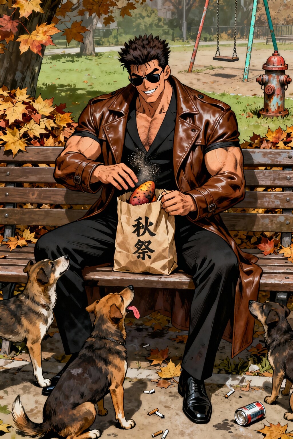 焼き芋を食い過ぎた男の末路