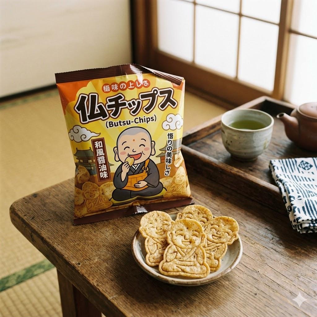 お坊さんスナック菓子