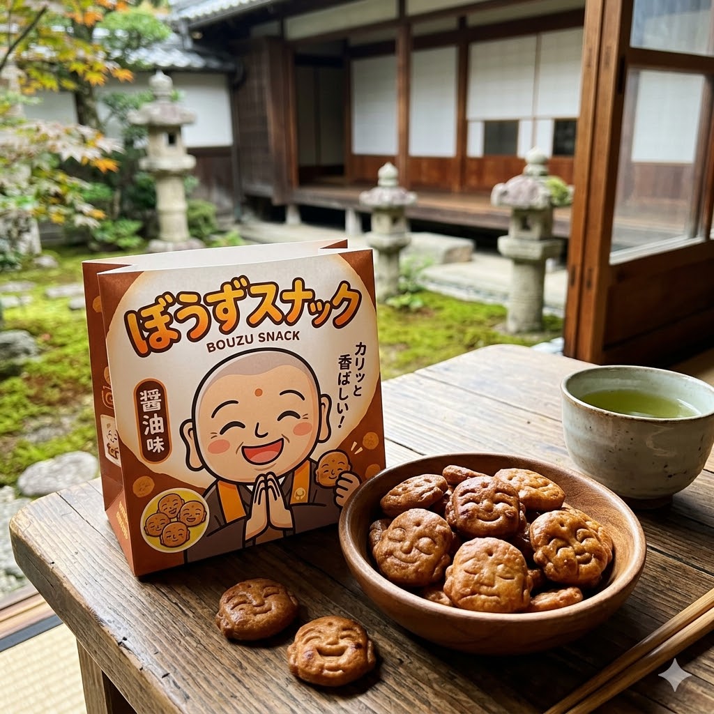 お坊さんスナック菓子 | の人気AIイラスト・グラビア