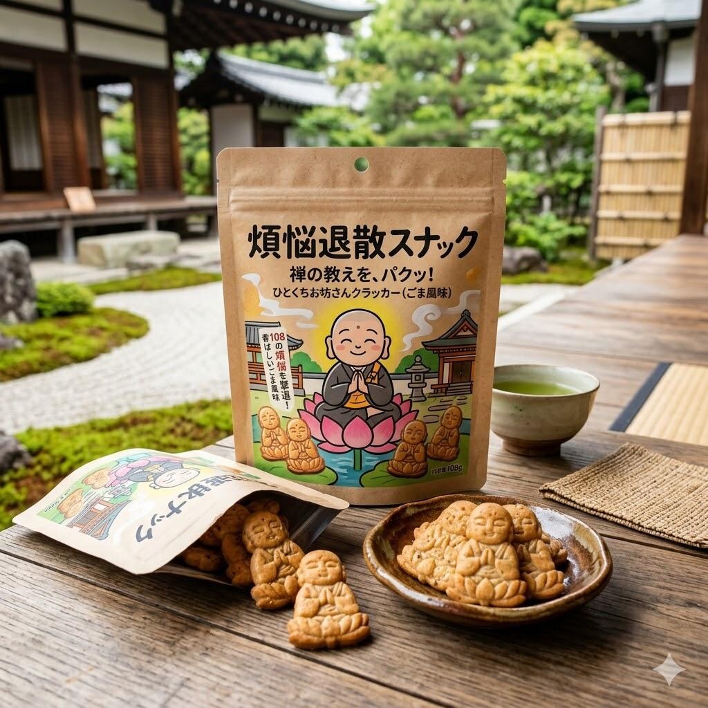 お坊さんスナック菓子