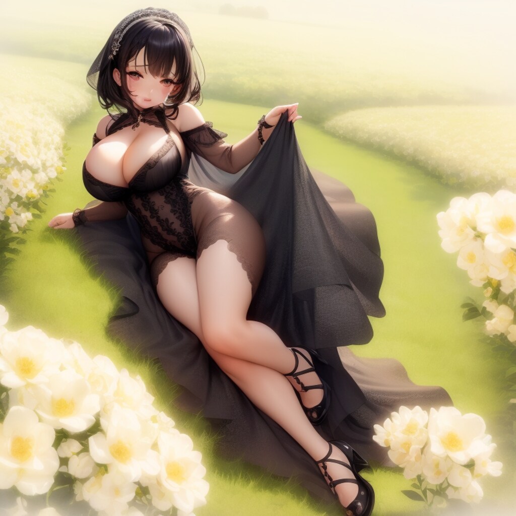 花＋ドレス