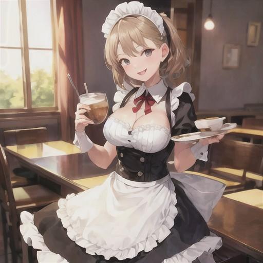 メイド | の人気AIイラスト・グラビア