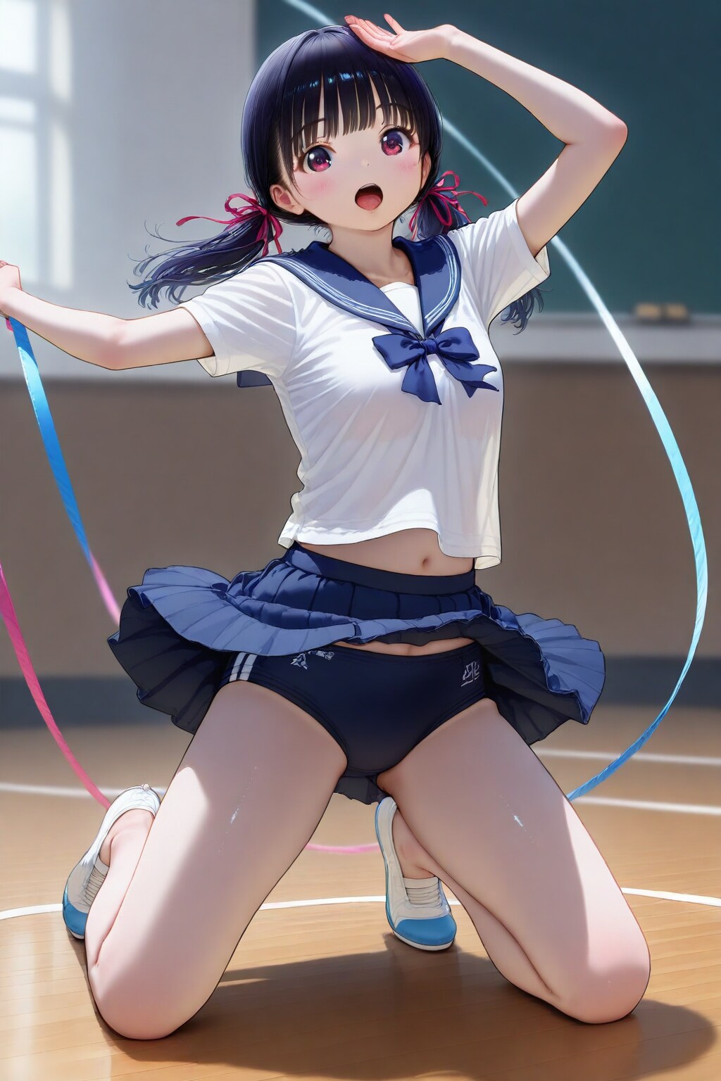 体験入部（新体操部）1