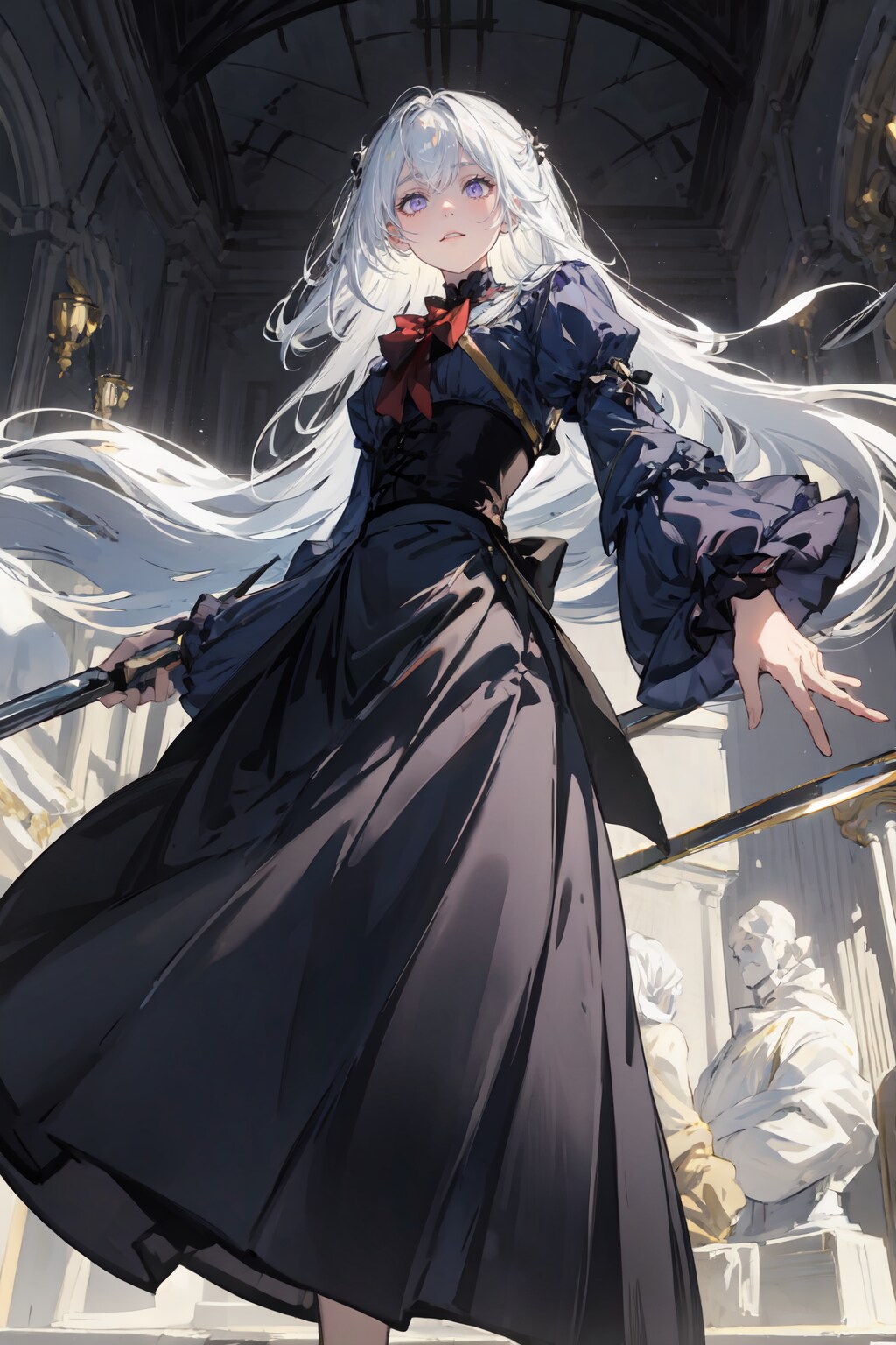 ロングスカート | の人気AIイラスト・グラビア