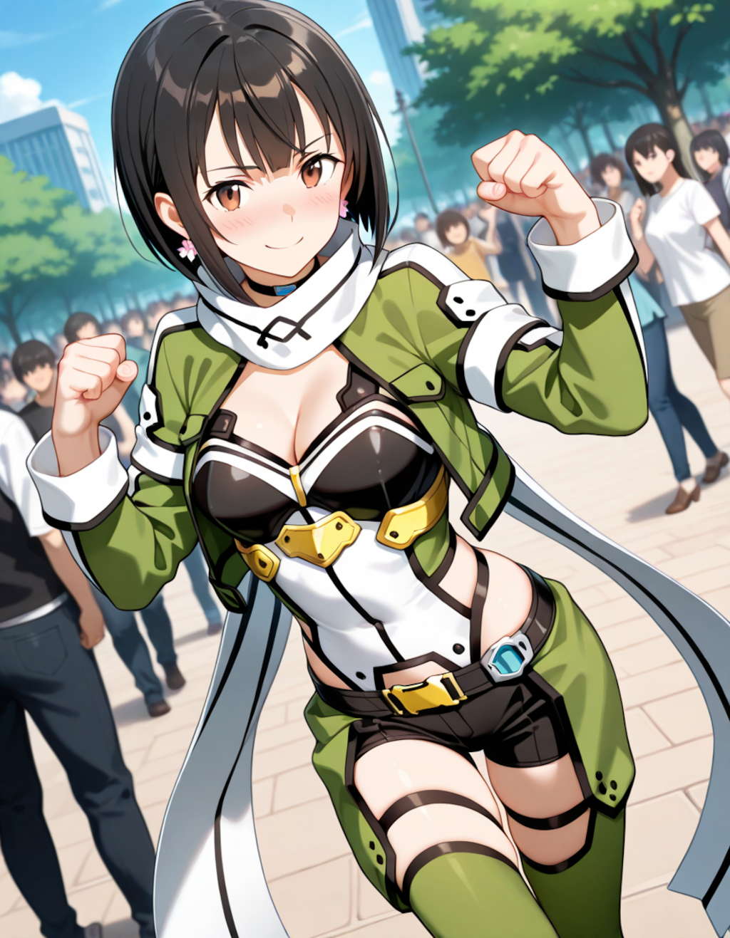 清楚人妻　SAOコスプレ