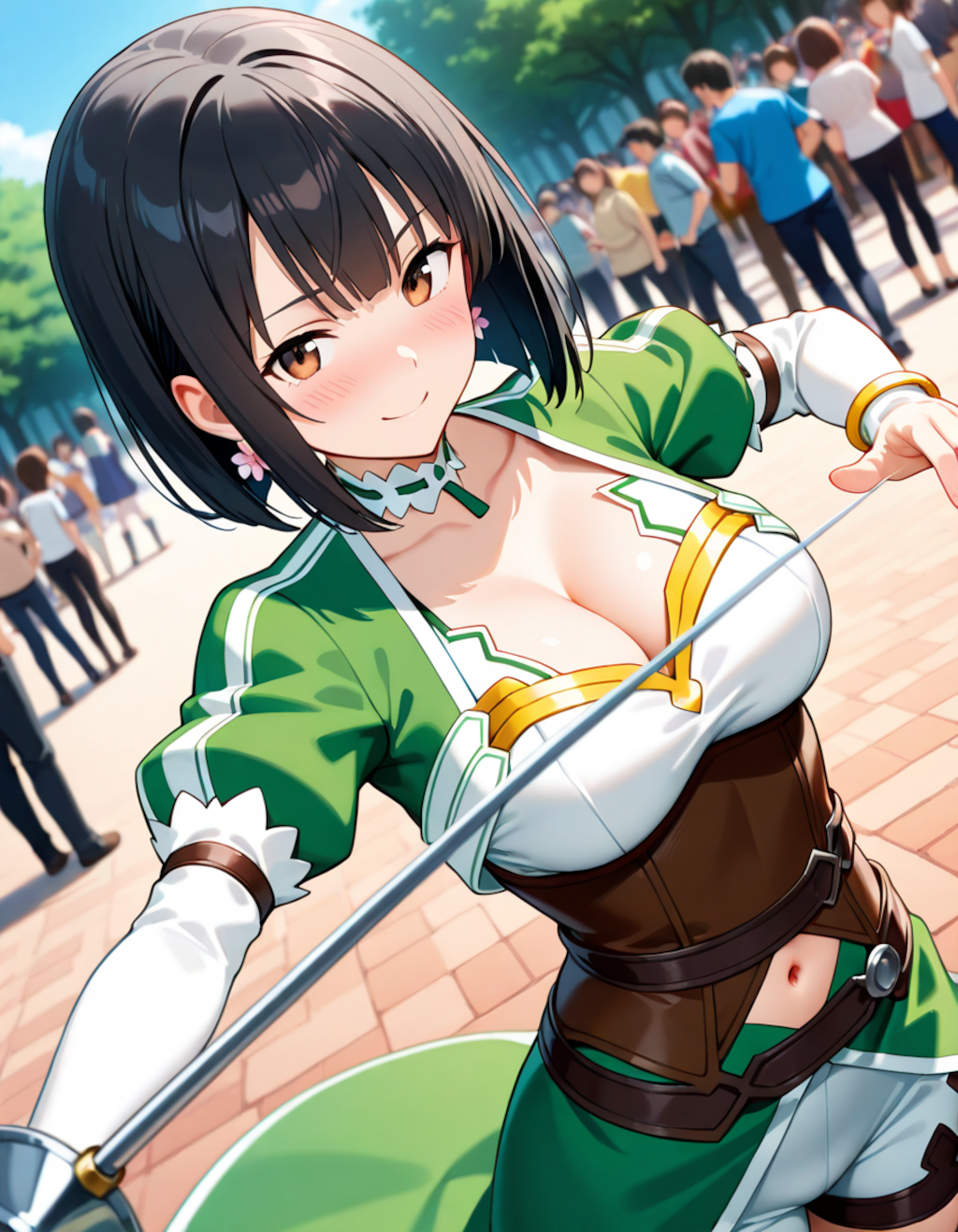 清楚人妻　SAOコスプレ