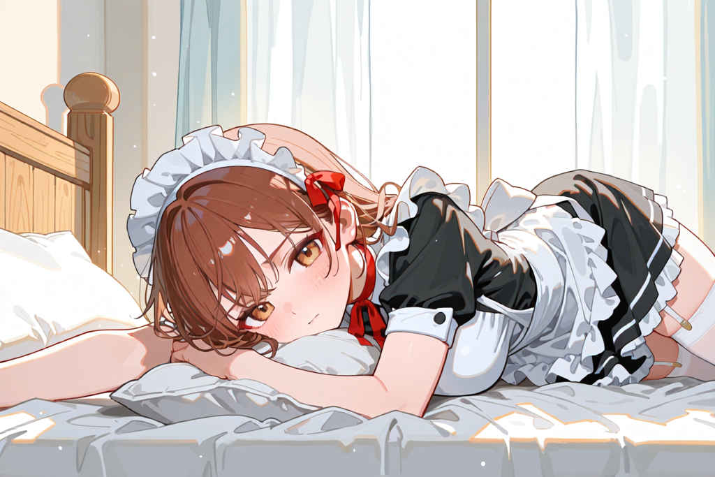 確かに写ってたんだ……俺のメイド……まるで天使みたいに笑って……