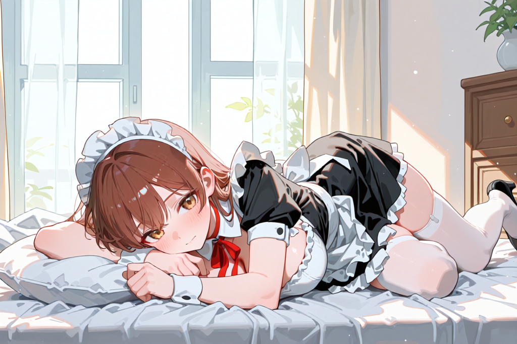 確かに写ってたんだ……俺のメイド……まるで天使みたいに笑って……