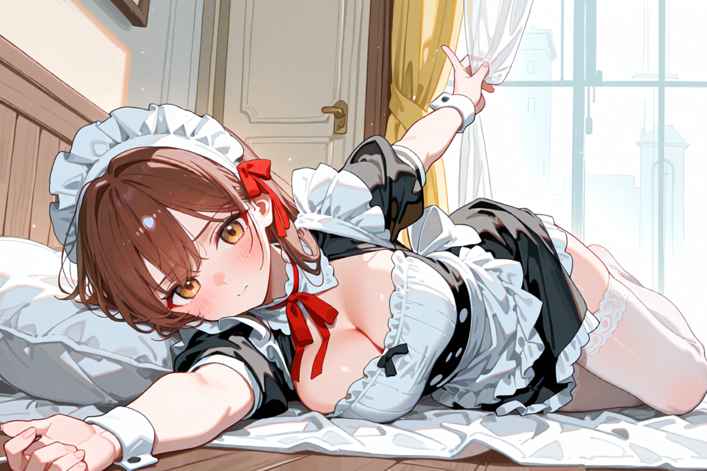 確かに写ってたんだ……俺のメイド……まるで天使みたいに笑って……